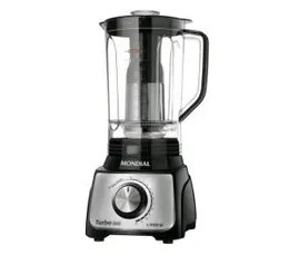 Liquidificador Mondial Turbo Inox L-1100 BI 3L R$100