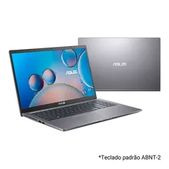 Notebook Asus M515DA-BR1213T Amd Ryzen 5 3500U Radeon Vega 8 8GB 256GB SSD  W10 - Cinza