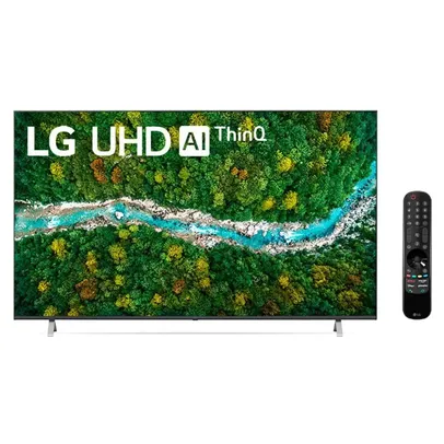 Smart TV LG 65’’ 4K NanoCell 65NANO75 HDMI Inteligência Artificial ThinqAi Smart Magic Preto Bivolt | R$ 4261