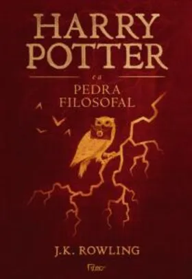 Livro - Harry Potter e a Pedra Filosofal (capa dura)