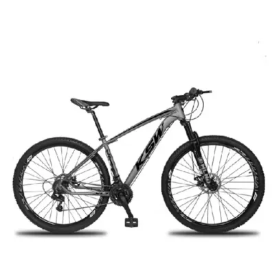 Bicicleta Aro 29 ksw MTB 24V Shimano Freio a Disco Suspensão KSW XLT 200 