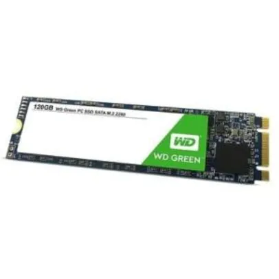 SSD WD Green, 120GB, M.2 | R$190
