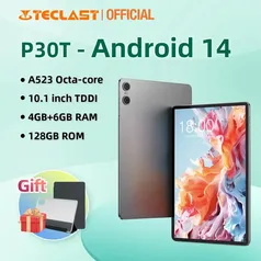 [Taxas Inclusas] Tablet Teclast P30T 2023 4/128GB, A523 Octa Core, Tela 10.1" IPS  - 6000mAh