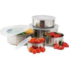 [Walmart] Conjunto 5 Peças em Inox - Hércules - R$15