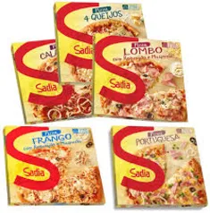 Pizza sadia - diversos sabores