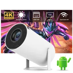  [ taxa inclusa ] Mini Projetor HY300 para Home Theater, feixe portátil, Android 11