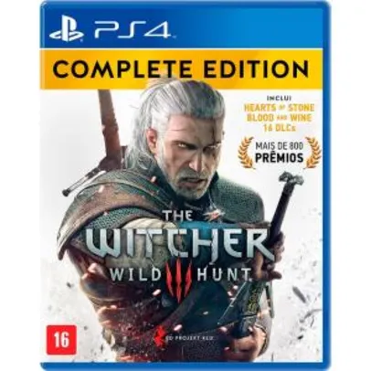 The Witcher 3 - Edição completa - PS4 - R$ 66