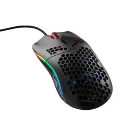 Mouse Gamer Glorious Model O, RGB, 6 Botões, 12000DPI, Preto Fosco | R$ 351