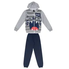 Conjunto Infantil Masculino Select Cinza