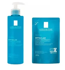 La Roche-Posay Effaclar Concentrado Kit - Gel de Limpeza Facial + Refil