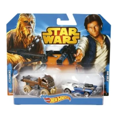 Hot Wheels Star Wars Chewbacca e Han Solo - Mattel por R$ 15