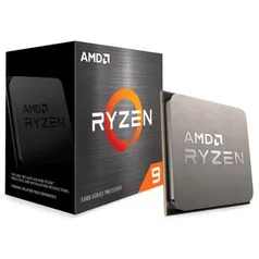 Processador AMD Ryzen 9 5900X, 3.7GHz (4.8GHz Max Turbo), Cache 70MB, 12 Núcleos, 24 Threads, AM4 - 100-100000061WOF