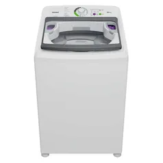 (Com Cashback Consul)  Máquina de Lavar Consul 15kg Automática Lavagem Econômica CWH15AB Branco 110 Volts