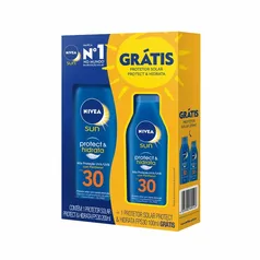 Kit Protetor Solar Nivea Sun Protect & Hidrata Fps30 200ml + 100ml