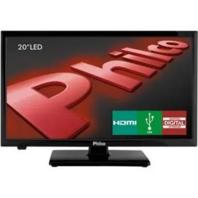 [walmart] TV LED HD 20" Philco PH20U21D USB HDMI