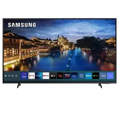 Smart TV 4K QLED 50” Samsung QN50Q60AAGXZD - Wi-Fi Bluetooth HDR 3 HDMI 2 USB - TV 4K Ultra HD 