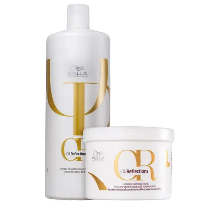 Kit Wella Professionals Oil Reflections Salão (2 Produtos)