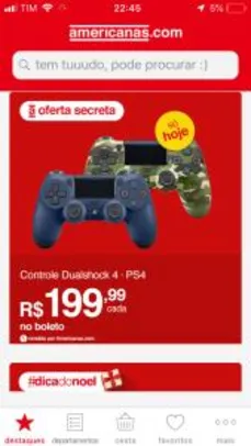 Controle Dualshock 4 Green Camouflage - PS4 R$ 200