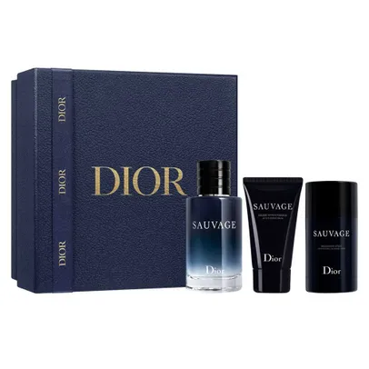 Dior Sauvage Kit – Perfume Masculino + Bálsamo Pós-Barba + Desodorante Stick