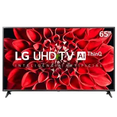 Smart Tv Ultra Hd 4k Led 65 Polegadas Lg 65un7100psa Preto Bivolt