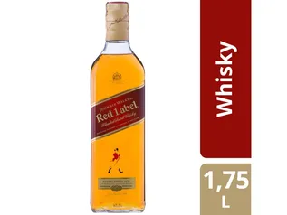 [C.OURO] Whisky Johnnie Walker Escocês Red Label 1,75L | R$0