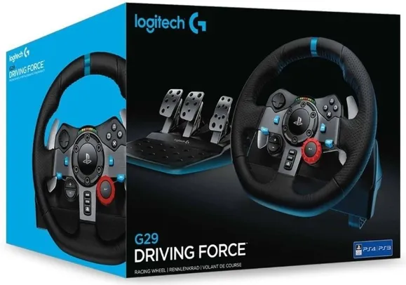 Volante Gamer Logitech G29 PS3 PS4 PC | R$1584