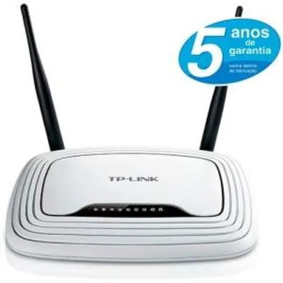 [SUBMARINO] Roteador Wireless 300Mbps WR841N - TP-Link - R$86