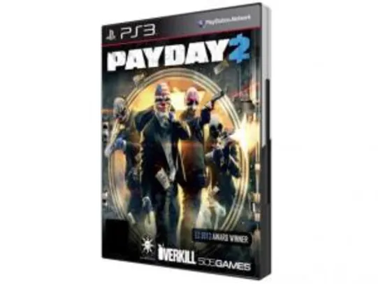 Saindo por R$ 10: Pay Day 2 [PS3] - 505 Games | R$10 | Pelando