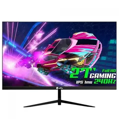 Monitor Gamer Ninja Tenseigan, 27 Pol, Full HD, IPS, 1ms, 240Hz, FreeSync, HDR, HDMI/DP, Black, MGN-007-27B