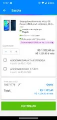 [Clube da Lu] Smartphone Motorola Moto G8 Power 64GB - R$1230