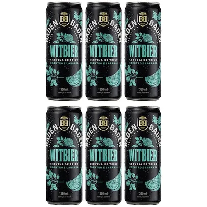 Cerveja Baden Baden Witbier Lata 350ml - 6 Unidades