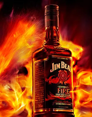 Whisky Jim Beam Fire 1L | R$83