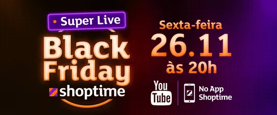 SUPER LIVE BLACK FRIDAY SHOPTIME 26/11 20:00