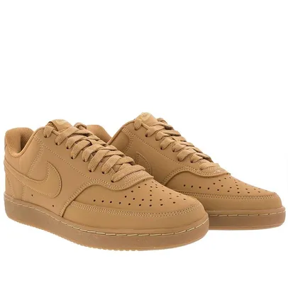 [BenQi R$191,00] Tênis Nike Court Vision Lo Street Masculino Caramelo