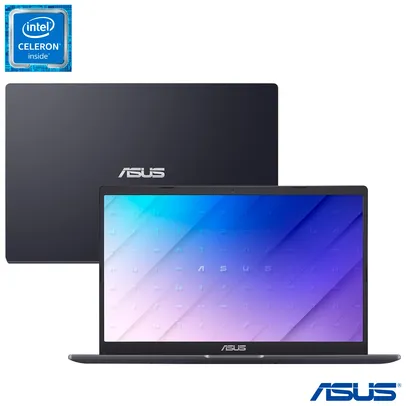Notebook Asus,Intel® Celeron®N4020 Dual Core, 4GB,128GB eMMC,Tela 15,6 | R$ 2462,91