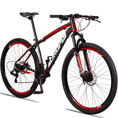 Bicicleta Dropp Z3 Aro 29 Câmbios Shimano 21 Marchas Freio a Disco Mecânico com Suspensão