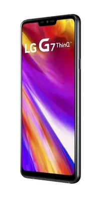 [AME SC R$440] Smartphone Lg G7 Thinq Preto Com Tela 6.1" Qhd+ Fullvision , 64gb, 4g, Câmera De 16mp