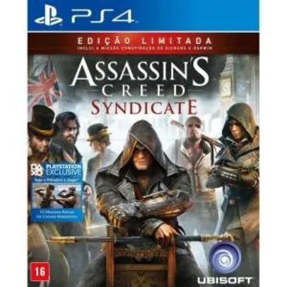 [Ponto Frio] Jogo Assassin's Creed: Syndicate - PS4 por R$99