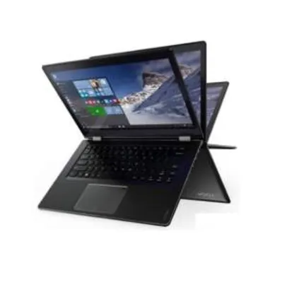 Notebook Lenovo 2 em 1, Intel Core i7 6500U, 8GB, 1TB, Tela de 14, Yoga 510 - 80UK0007BR