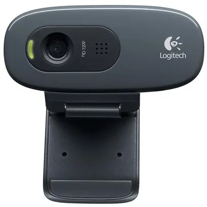 Webcam Logitech HD C270 - Preta