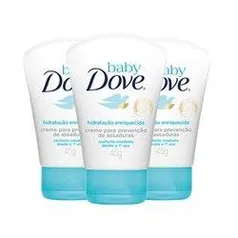 3 Cremes preventivos de Assaduras Baby Dove Hidratação Enriquecida - R$19