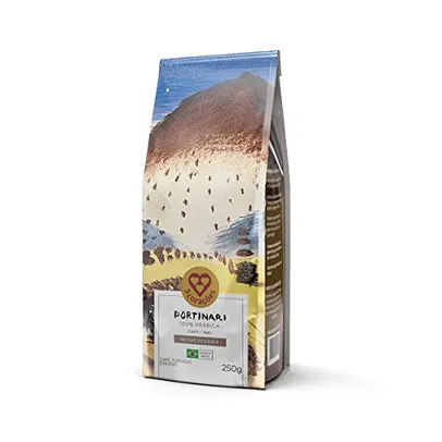 [Prime/REC] 3 Corações Café Torrado e Moído Gourmet Portinari, Notas Florais, 250G