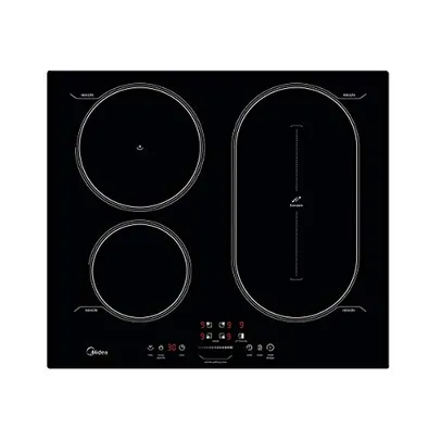 Cooktop de indução Midea FreeZone 4 Bocas