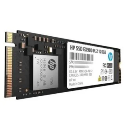 SSD NVME HP EX900 120GB M.2