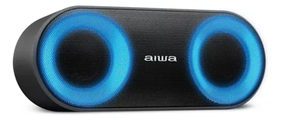 Caixa De Som Speaker Aiwa AWS-SP-01 Bluetooth Cor Preto Aiwa 110v/220v