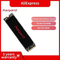 SSD NVME M.2 Asgard AN2 - 512GB
