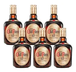 Combo Whisky Old Parr 750ml - 6 Unidades