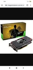 Placa de Vídeo Galax NVIDIA GeForce GTX 1660 Prodigy, 6GB, GDDR5 - 60SRH7DS20PY