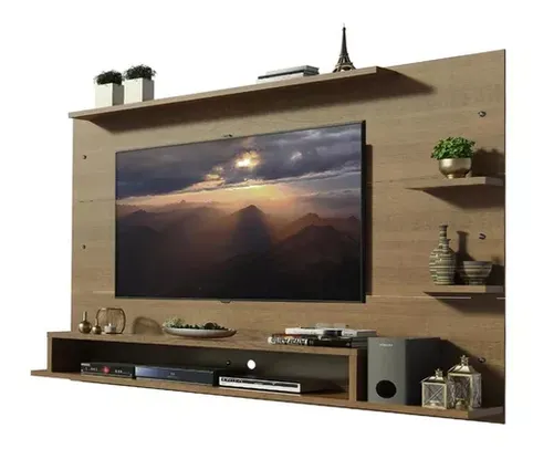 Painel Para Tv Até 60 Polegadas Rustic Alfa Madesa