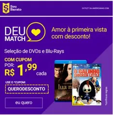 Seleção de DVDs e Blu-rays